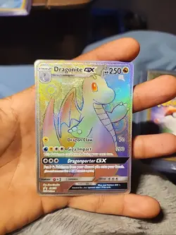 Pokemon TCG Dragonite GX Card Sun & Moon SM156🔥BONUS BGS SLAB🔥 - Image 1