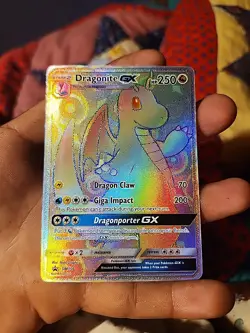 Pokemon TCG Dragonite GX Card Sun & Moon SM156🔥BONUS BGS SLAB🔥 - Image 3