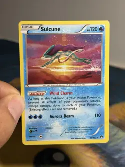 Suicune XY Breakpoint 30/122 Exclusive Cosmos Holo Rare Promo Pokemon Card - Image 3