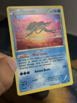 Suicune XY Breakpoint 30/122 Exclusive Cosmos Holo Rare Promo Pokemon Card - Image 4