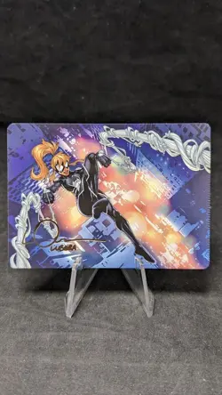 Arana, Heart of the Spider Art Card (Gold-Stamped) - MTG Spiderman - Crimped - Image 1