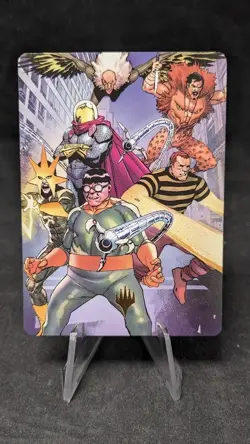 Behold the Sinister Six! Art Card (45/54) (Gold-Stamped) - MTG Spiderman - Crimp - Image 1