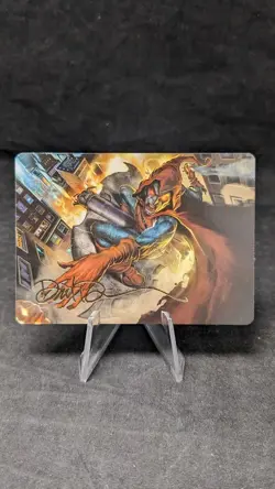 Hobgoblin, Mantled Marauder Art Card (15/54) (Gold-Stamped)-MTG Spiderman- Crimp - Image 1