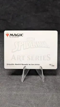 Hobgoblin, Mantled Marauder Art Card (15/54) (Gold-Stamped)-MTG Spiderman- Crimp - Image 2
