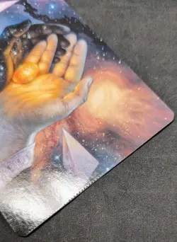 The Soul Stone Art Card (10/54) (Gold-Stamped) - MTG Spiderman - Crimped - Image 3