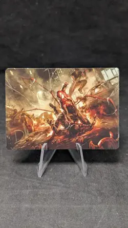 Superior Spider-Man Art Card (32/54) (Gold-Stamped) - MTG Spiderman - Crimped - Image 1