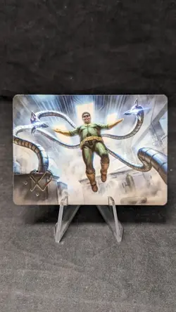 Doctor Octopus, Master Art Card (25/54) (Gold-Stamped) - MTG Spiderman - Crimped - Image 1