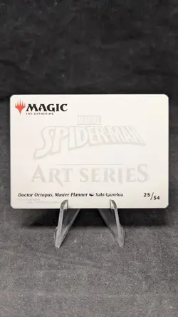 Doctor Octopus, Master Art Card (25/54) (Gold-Stamped) - MTG Spiderman - Crimped - Image 2