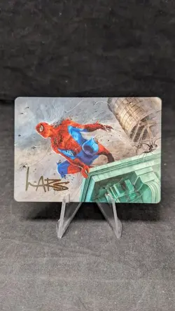 Spiders-Man, Heroic Horde Art Card (21/54) (Gold-Stamped) -MTG Spiderman-Crimped - Image 1