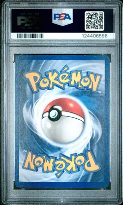 1999 POKEMON JUNGLE NO SYMBOL #12 VAPOREON-HOLO PSA 7 - Image 2