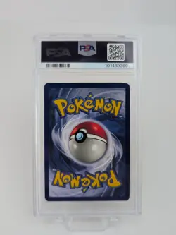 Pokemon 1999 Vaporeon Holo Jungle 12/64 PSA 7- WOTC - Image 2