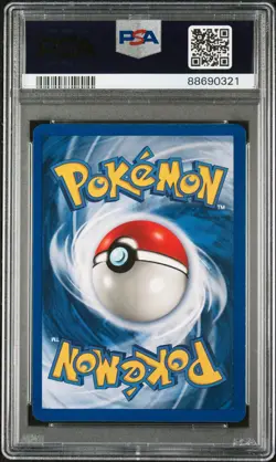 1999 Pokemon Vaporeon Holo 12/64 Jungle PSA 7 - Image 3