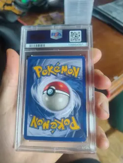 1999 POKEMON JUNGLE 1ST EDITION #12 VAPOREON - HOLO PSA 7 NM - Image 2