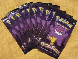 Halloween Pokemon TCG BOOster Gengar Trick Or Trade Bundle 40 Packs - 120 Cards 820650850783 - Image 1
