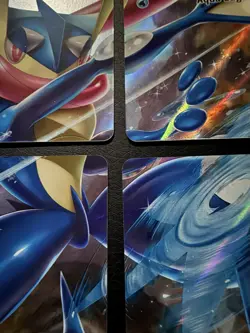 Pokemon Vstar Union Greninja Promo 4 Card Set Holo Rare NM Near Mint TCG Card - Image 3