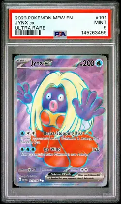 2023 Pokemon 151 # 191 Jynx EX Ultra Rare PSA 9 Card Trusted Seller! Free Ship! - Image 1