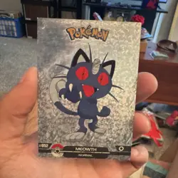 Nintendo Pokemon Crystal Card Collection Meowth 052 Holo 2025 - Image 1