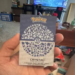 Nintendo Pokemon Crystal Card Collection Meowth 052 Holo 2025 - Image 2