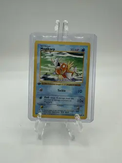 Pokemon TCG Magikarp 1st Edition Shadowless Base Set 35/102 SHIPS FREE MP - Image 1