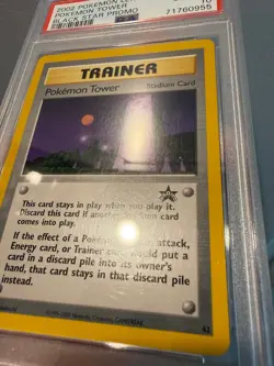 2002 Pokemon Tower #42 WOTC Vintage Black Star Promo Pokemon - PSA 10 - Image 4
