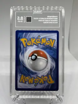 Pokemon 2023 Obsidian Flames Charmander IR ETB Black Star Promo #044 TAG 8.5 - Image 2