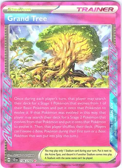 Grand Tree 136/142 ACE SPEC Rare Stellar Crown Pokemon Near Mint - Image 2