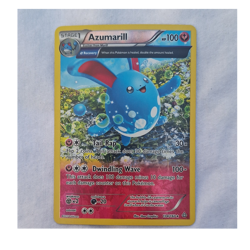 Pokemon TCG Azumarill 104/160 XY - Primal Clash Holo Rare Alpha - Image 1