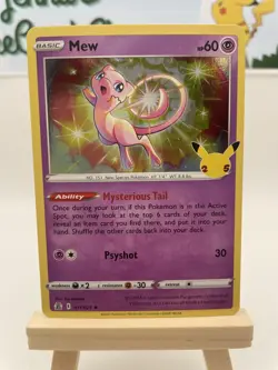 Mew 011/025 - Celebrations - Pokemon TCG - NM - Image 1