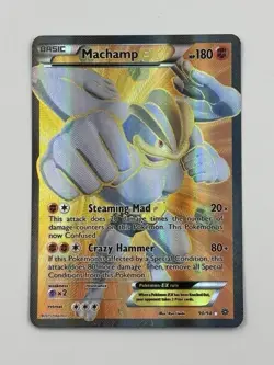 Machamp EX (90 Full Art) 90/98 XY - Ancient Origins Holo MINTY pokemon Single! - Image 1