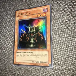 Yu-Gi-Oh! TCG Lord of D. SDK-041 Super Rare Unlimited Card Lightly Played - Image 3