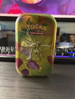 Pokemon TCG Scarlet and Violet 151 Mini Tin scyther factory Sealed evolutions - Image 1