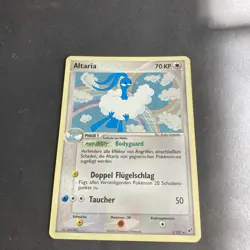 Altaria Holo Pokemon Karte Deutsch 1/107 EX Deoxys vintage - Image 1
