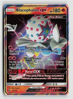 Pokemon - Blacephalon GX - 52/214 SM - Lost Thunder - Ultra Rare - NM - Image 1