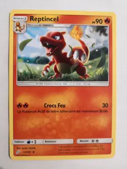 Carte Pokemon - Reptincel 13/181 - SL09 : Duo de choc - Image 1