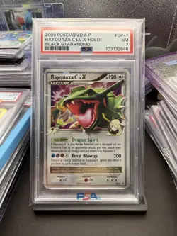 Rayquaza C LV.X DP47 Black Star Promo Holo 2009 Pokemon PSA 7 - Image 1