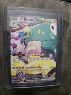Pokemon TCG Iono's Bellibolt ex 183/159 Sv09 Holo SIR English 280HP - Image 1