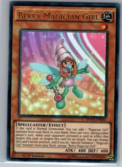 Berry Magician Girl MVP1-EN014 The Dark Side of Dimensions Movie - Yu Gi Oh - NM - Image 1