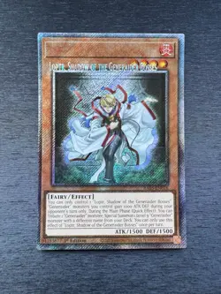 YuGiOh! Loptr, Shadow Of The Generaider Bosses RA05 - Error Misprint Name Shift - Image 1