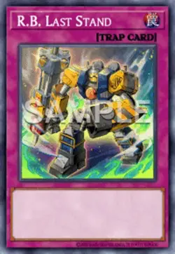 Yugioh DOOD-EN095 - R.B. Last Stand - Common - Image 1