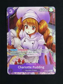 Charlotte Pudding OP08-067 R Foil - One Piece Card #21F - Image 1
