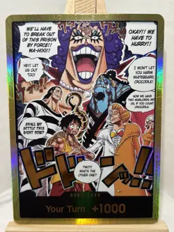 One Piece DON!! Your Turn +1000 English Foil Alternate Art Card OP16 - Image 1