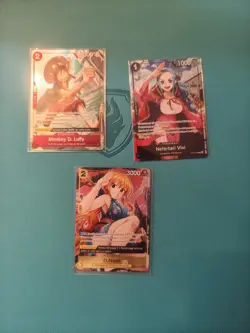 3 X One Piece Zoro-Juurou OP05-067, Vivi, Luffy, Nami - Image 3