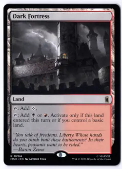 Dark Fortress MSH 264 Magic: The Gathering R NM - Image 1