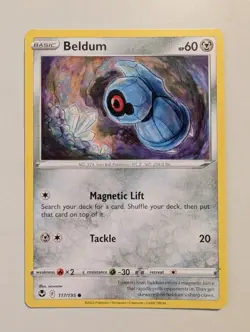 Beldum 117/195 Common | Silver Tempest | Pokemon Card - Image 1