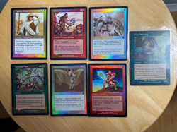Magic The Gathering Lot of 7 FOIL Cards - Premodern Odyssey Judgment LP - Image 1