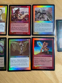 Magic The Gathering Lot of 7 FOIL Cards - Premodern Odyssey Judgment LP - Image 3
