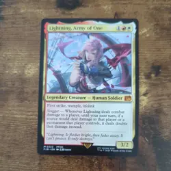 MTG Lightning, Army of One 233 Regular Universes Beyond: Final Fantasy FIN - Image 1