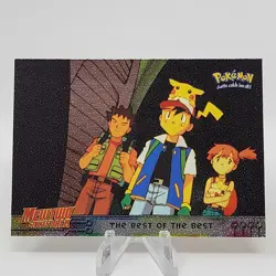 Pokemon Best of the Best 20 Textured Foil Black Topps Card Mewtwo Strikes Back - Image 1