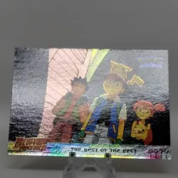 Pokemon Best of the Best 20 Textured Foil Black Topps Card Mewtwo Strikes Back - Image 2