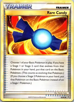 RARE CANDY 82/95 UNCOMMON HGSS UNLEASHED POKEMON NM/M - Image 1